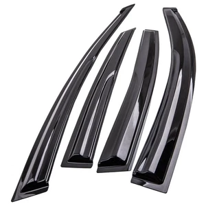 4 Pcs Tape-On Acrylic Rain Guard Window Visor for Nissan Sentra Sedan 2013-2019 - Picture 1 of 11