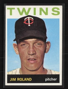 1964 Topps #341 Jim Roland Minnesota Twins EX - Imagen 1 de 2