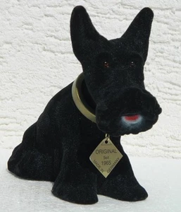 Figura Decorativa Perro Scottish Terrier Wobble H 13,5 Cm Pequeño Negro - Imagen 1 de 5