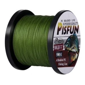 Goture Braided Fishing Line 500M 4 Strands Super Strong Multifilament PE Line - Picture 1 of 12