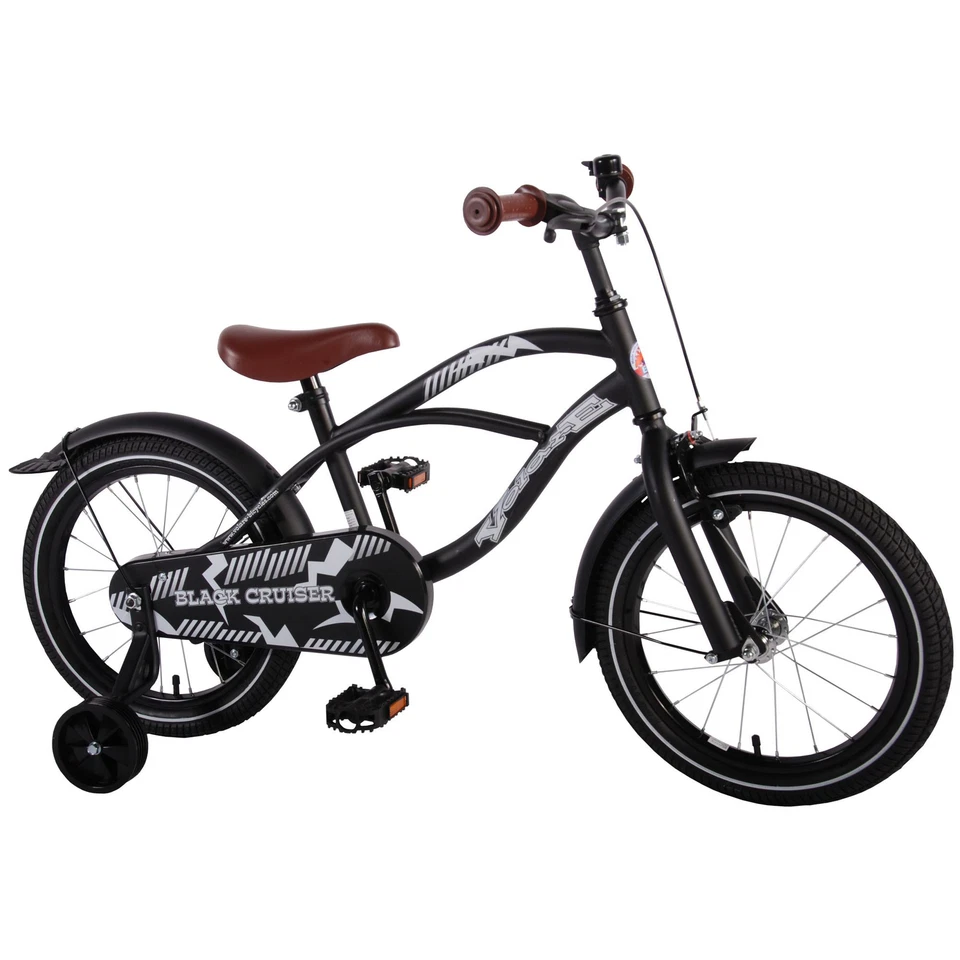 16" Kinder Fahrrad Junge Mädchen 4-6 Jahre 104-110cm Volare Black Cruiser - Bild 1 von 1