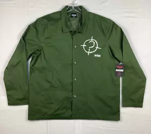 The Batman Riddler Green Jacket Men's XL Lightweight DC - Picture 1 of 12