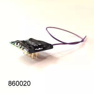 Decodeur 8 poles NEM 652 DCC fiche direct Decoder digital LaisDcc 8 pin 860020 - Bild 1 von 3