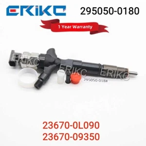 295050-0180 Fuel Oil Injector 23670-0L090 Engine 23670-09350 for Toyota Hilux - Picture 1 of 7