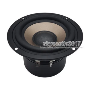 1x 4.5" in 4/6/8Ohm 30W HiFi Bass Driver Audio Speaker Stereo Woofer Loudspeaker - Picture 1 of 9