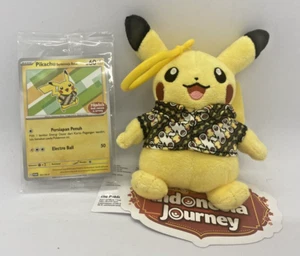 Bolso de felpa Pikachu Berkemeja Batik Indonesia Journey Poke Ball diseño encanto - Imagen 1 de 4