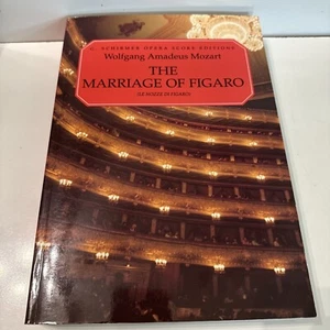 Mozart The Marriage of Figaro Le Nozze di Figaro Vocal Schirmer Opera Score Ed. - Picture 1 of 7