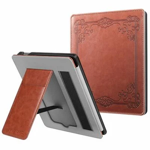 Per Kindle Oasis 10a Gen 2019 / 9a Gen 2017 Custodia Stand Cover con Cinturino a Mano - Foto 1 di 12