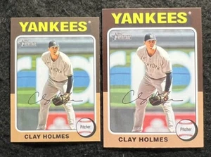 #115 - Clay Holmes - 2024 Topps Heritage Mini - Yankees + Base - Picture 1 of 2