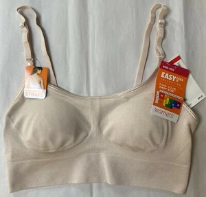 NWT WARNER'S EASY DOES IT W/F FLESH CONVERTIBLE STRAP BRA RM0911A XSMALL $38 - Picture 1 of 2