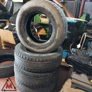 Set 4 gomme pneumatici autocarro 285/70 R19,5 146/144M ANNAITE 785 usati (94178) - Picture 1 of 9