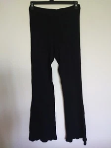 Cosabella Lounge Pj Pants, Wide Leg Women's Size XL Black Cotton/Modal Relax Fit - Picture 1 of 10