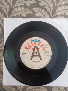 ME AND HIM "WAITING THERE" 45 RPM VINYL SINGLE 1975 PROMO VG+ - Picture 1 of 2