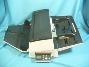 Fujitsu fi-7600 100PPM Color Duplex Pass Thru Production Scanner scan count 418k - Picture 1 of 12