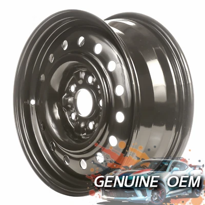 16" 16x6.5" Factory OEM Black Steel Wheel Rim for 2002-2006 Nissan Altima - Image 1 of 4