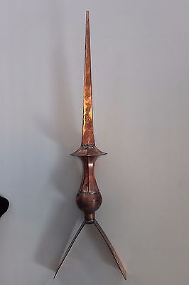Finial, Roof Spire. Copper Sculpture.hand Made. • 212.40$