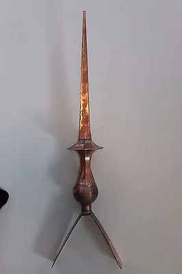 Finial, Roof Spire. Copper Sculpture.hand Made. • 223.08$