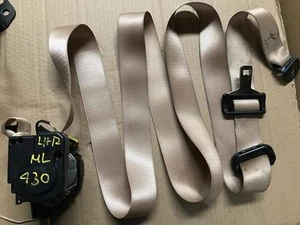 MERCEDES BENZ ML430 2000 SEAT BELT LEFT HAND REAR / REAR PASSANGER TAN COLOUR - Picture 1 of 1