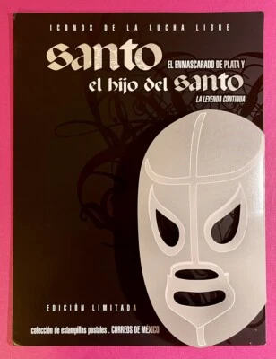 Набор марок Мексики 2008, ограниченный выпуск - Санто-Эль-Хиджо-дель-Санто, как новые без наклеек и следов, РЕДКИЕ - Изображение 1 из 4