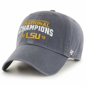 LSU Tigers Adjustable Hat College Football Playoff 2019 National Champions RARE - Picture 1 of 3