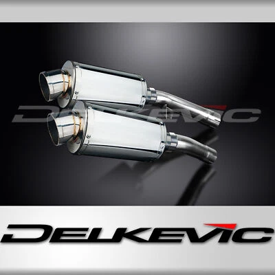 Yamaha FJ1100 FJ1200 1TX 84-88 Kit de silenciador de escape ovalado de acero inoxidable de 9" Foto 1 de 4