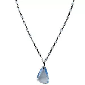 Antique Art Deco Signed Czechoslovakia Glass Necklace (A3322) - Picture 1 of 6