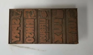 printing letterpress printer block SPRY Rinso Lux Lifebuoy Soap  - Picture 1 of 2