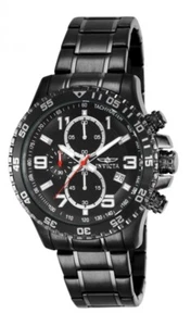 Invicta Mens 14879 Specialty Quartz 45mm Chronograph Black Stainless Steel Watch - Picture 1 of 5