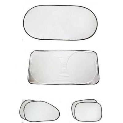 Sunshade Cover Block Reflective Nylon Sun Curtain For Car Front Rear Side Window - Image 1 of 4