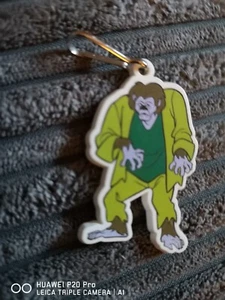 Vintage Plastic Keyring Scooby Doo Wolfman Halloween Special Great Condition - Picture 1 of 4
