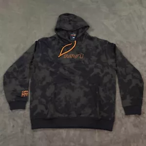 Red Bull Racing Hoodie Mens XXL Black Tie Dye Camo Oracle F1 Max Verstappen MV1 - Picture 1 of 12