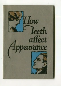 Vintage Century of Progress Worlds Fair 1933 HOW TEETH AFFECT APPEARANCE - Picture 1 of 2