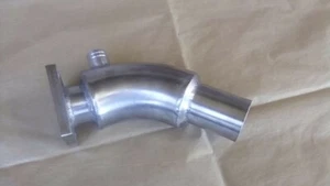 Scarico inox spessore 3 mm per Volvo Penta 2010,2020,2030,D1,D2 Marine Riser - Foto 1 di 6