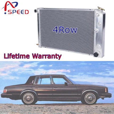 4-Row Aluminum Radiator for 1976-1979 Cadillac Seville  V8 5.7L - Изображение 1 из 4