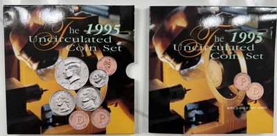 1995 P&D Uncirculated Coin Set w/OGP - 10 Coins - Image 1 of 4