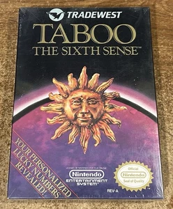NINTENDO NES - TABOO: THE SIXTH SENSE Spiel CIB Neu Factory Sealed H-Seam - Bild 1 von 6