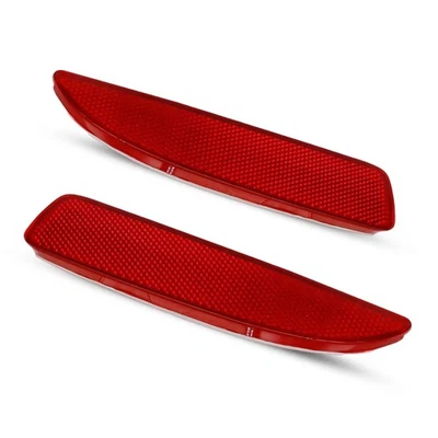 MA1185101 Parachoques Trasero Reflectores Tapicería Para 17-18 Mazda 3 Sport Rojo Len Izquierdo Derecho Foto 1 de 4