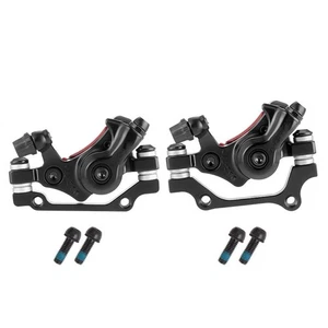 Bilateral Caliper Disc Brake Cable Brake Bike Front and Rear Disc Brake Caliper - Picture 1 of 21