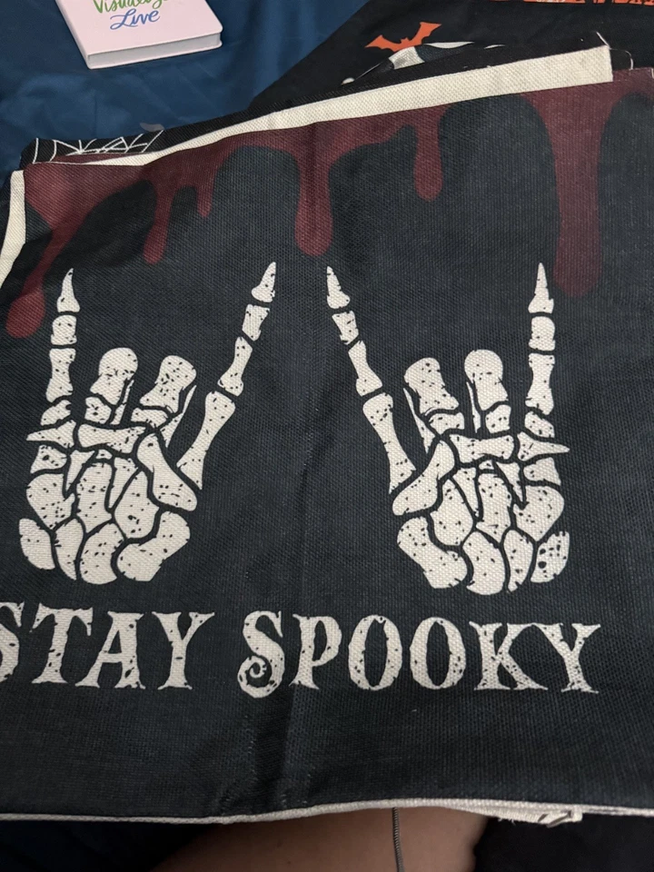 17×17 Pillow Case October 31st Halloween Themed - Image 1 of 1