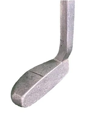 Putter eje de nogal americano Otey Crisman 51H Selma ALA 35" 3 agujeros de plomo diestro anterior a 1964 Foto 1 de 4