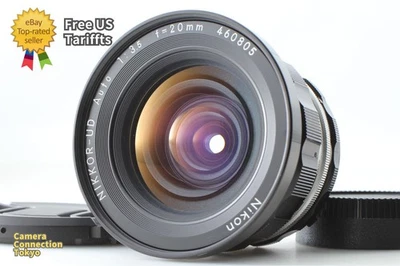 [N MINT+++] Nikon Nikkor-UD Auto 20mm f3.5 Ai Converted MF Wide Angle Lens JAPAN - Image 1 of 4