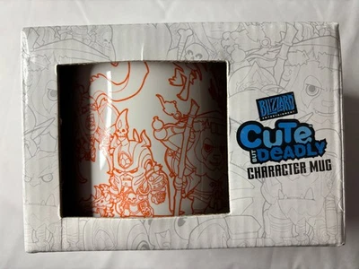 World of Warcraft - Linda pero mortal - Taza naranja/blanca Blizzard Blizzcon - NUEVA Foto 1 de 4