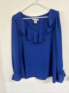 Süße blaue Damenbluse von Adelyn Größe M - Bild 1 von 12