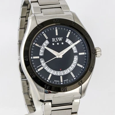 RSW • Reloj Suizo • Acero Inoxidable • 44mm • Cuarzo • 3ATM • RSWM125 Foto 1 de 4