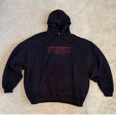 Vetements Paris Logo Hoodie - Image 1 of 4