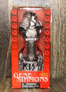 2002 McFarlane KISS Gene Simmons The Demon Silver Variant Collectible Statuette - Picture 1 of 15
