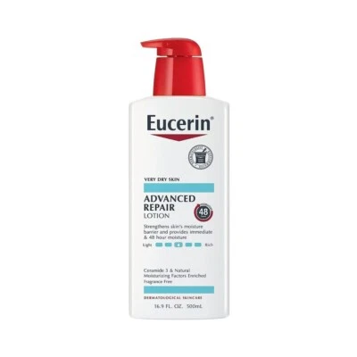 Eucerin Advanced Repair Lotion For Dry Skin Bottle 500ml - Fragrance Free