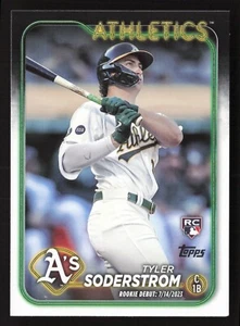 2024 Topps Update #US116 Tyler Soderstrom RC Rookie Debut **8-CARD LOT** QTY - Picture 1 of 2