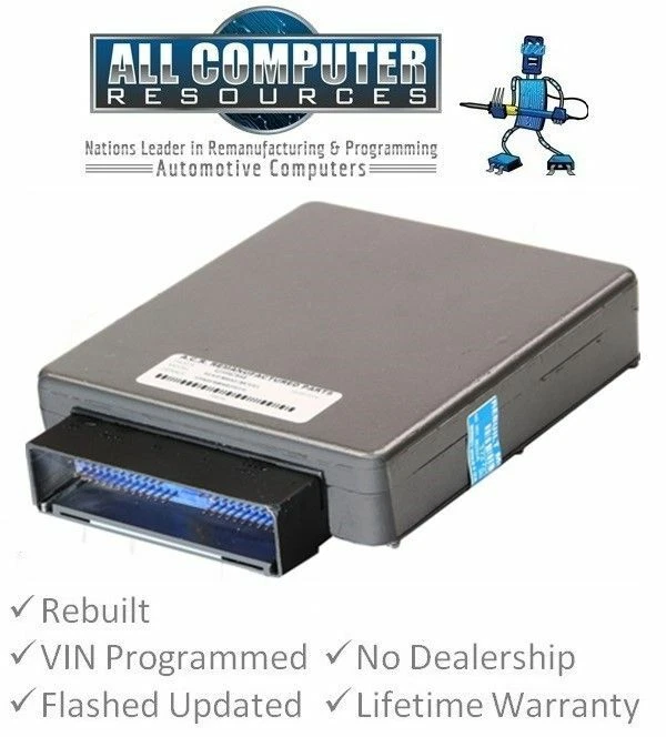 Ford Mustang 1998 4,6 L F8ZM-12A650-A1B motor computador ecu ecm pcm nf Foto 1 de 4