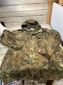 Vintage H WINNEN GMBH & CO German Army Military Jacket Camouflage 90s Y2K - Picture 1 of 19
